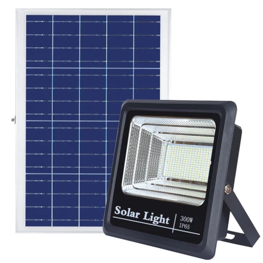 REFLECTOR CON PANEL SOLAR LAMPARA