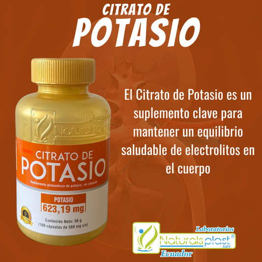 CITRATO DE POTASIO x100 CAPSULAS