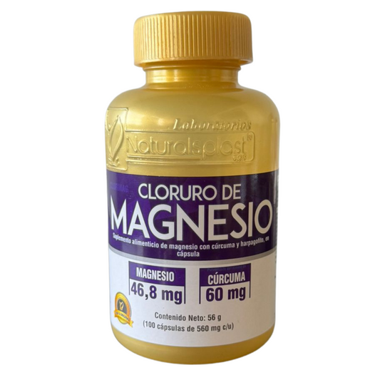 CLORURO DE MAGNESIO x 100 CAPSULAS