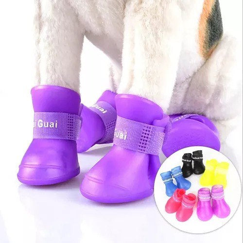 ZAPATOS IMPERMEABLES PARA MASCOTA