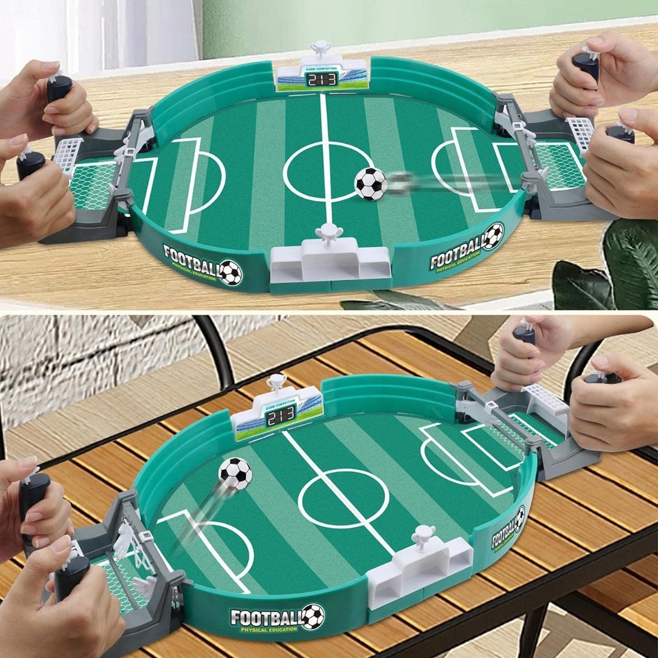 Juego de Mesa de Futbol Doble para Niños