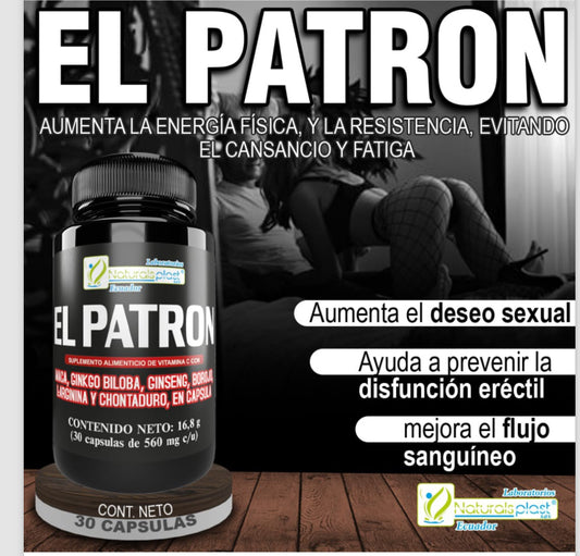 EL PATRON 30 CAPSULAS