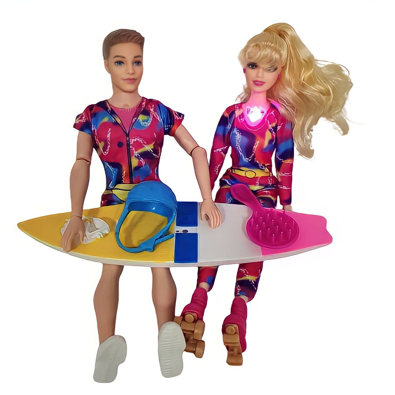 MUÑECA BARBIE Y KEN DEPORTISTAS