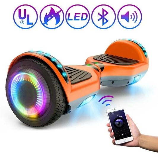 Patineta Electrica RGB scooter smart