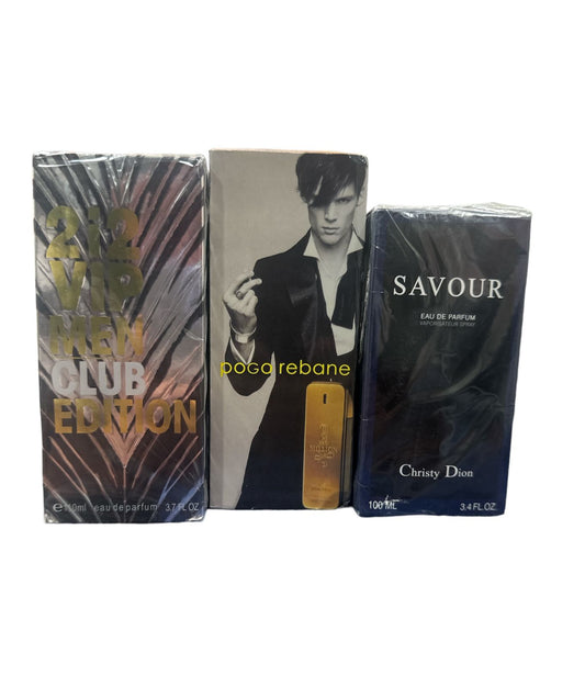 COMBO 10 PERFUMES PARA HOMBRE X3