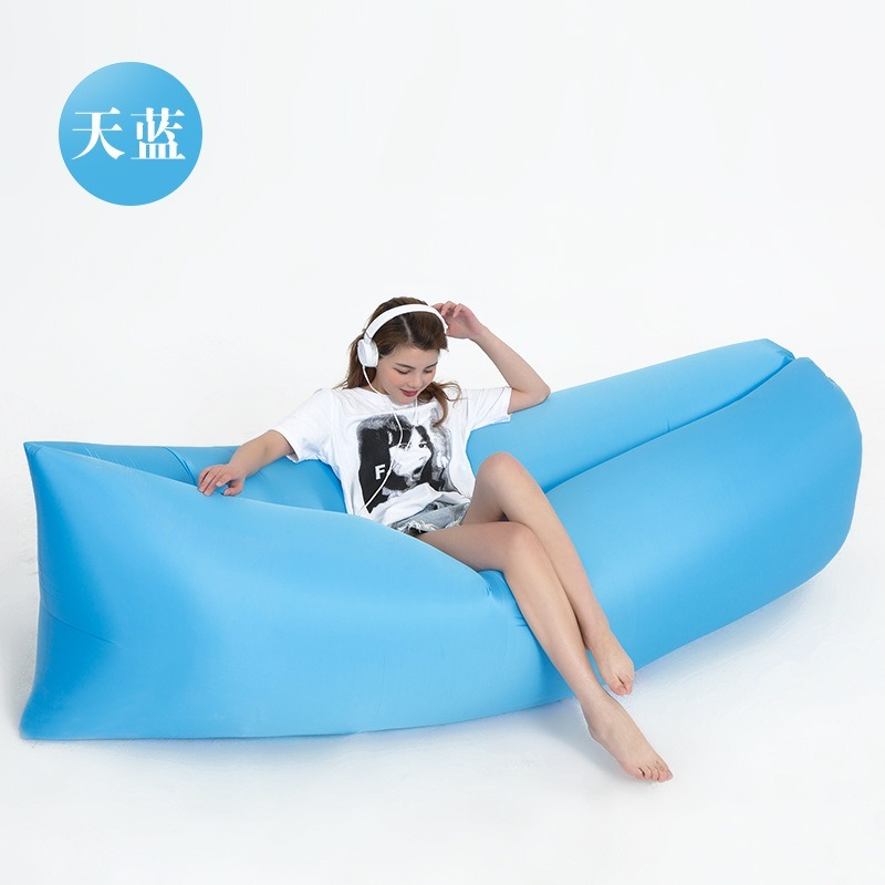 Sillón - colchon inflable tipo banana