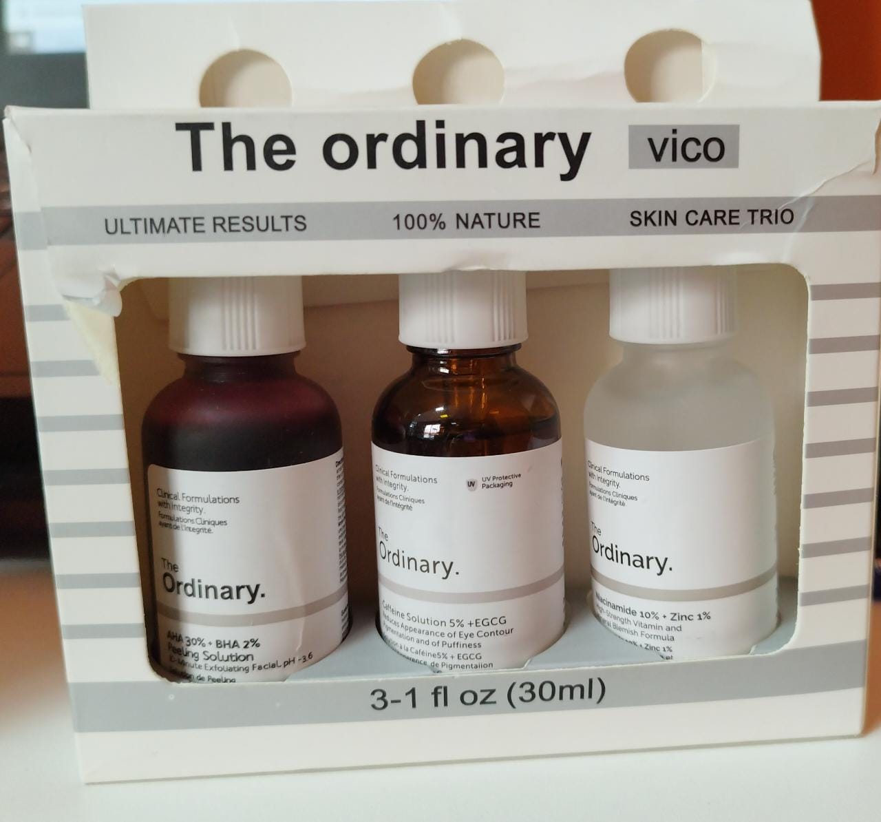 The Ordinary vico X3