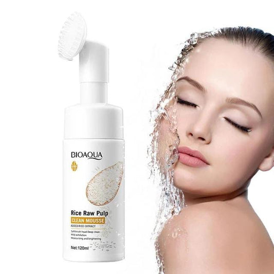 ESPUMA LIMPIADORA FACIAL DE ARROZ 120 ML