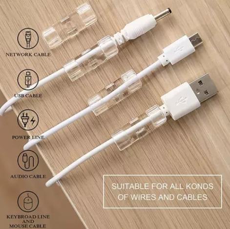 COMBO CLEAR CABLE (20PCS) X3 UND