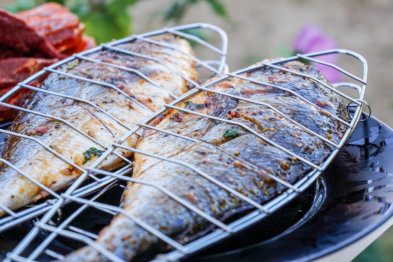 Rejilla Asador de Pescado